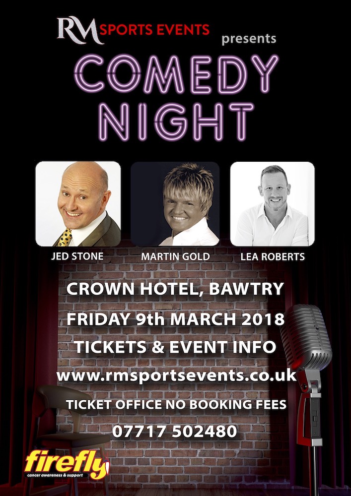 Comedy Night Crown Hotel Bawtry